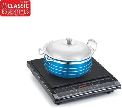 Classic Essential 5pcs coloured handi Induction Bottom Cookware Set (Stainless Steel, 5 - Piece) - Image 3