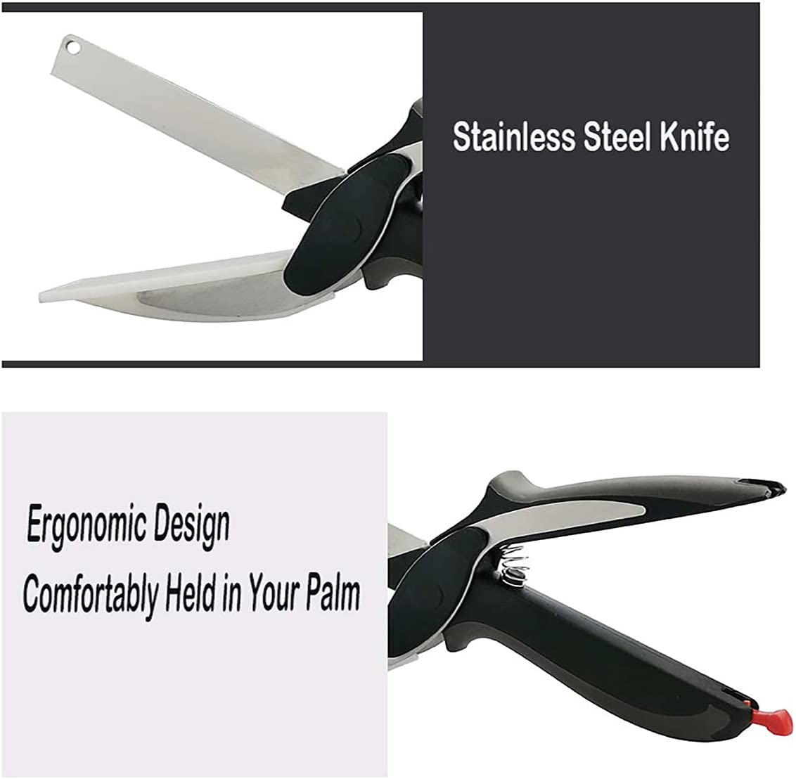 Clever Cutter Food Cutter with Cutting Board Built-in-Use for Picnic, Camping and Kitchen - Image 4