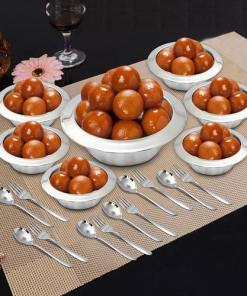 20 PCS Pudding Set - Concreto