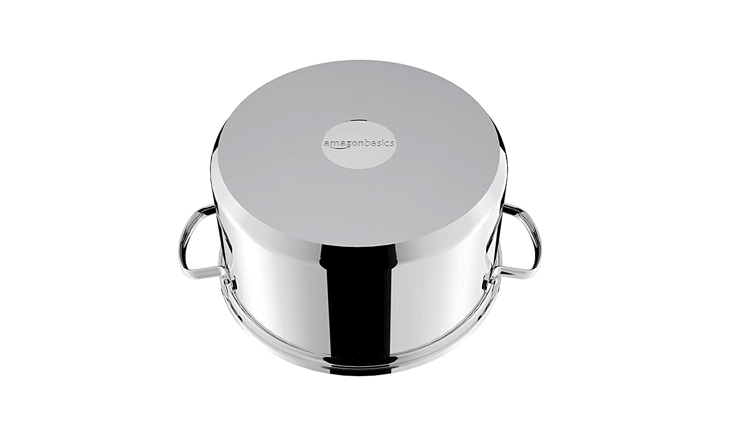 Basics 9-Piece Stainless Steel Induction Cookware Set - Pot with Lids, Saucepan and Casserole - Image 6