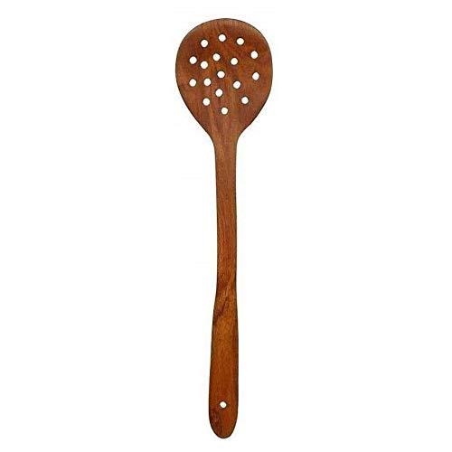 Wooden Serving and Cooking Spoons Set Kitchendesigner Organizer Items Kitchen Accessories Items (Set of 7, Sheesham) - Image 3