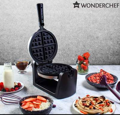 Belgian Waffle Maker, 1000W - Image 4